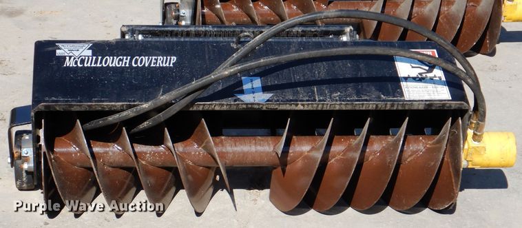 image for item IQ9564 Mccullough 1500  40"W backfill auger