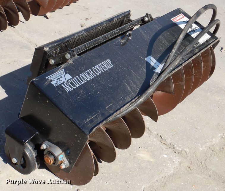 image for item IQ9564 Mccullough 1500  40"W backfill auger