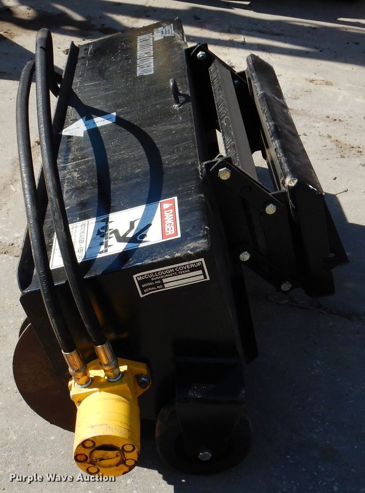 image for item IQ9564 Mccullough 1500  40"W backfill auger