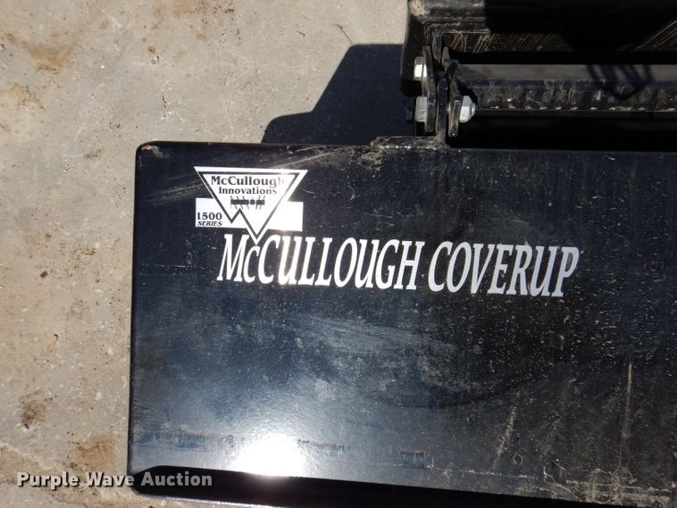image for item IQ9564 Mccullough 1500  40"W backfill auger