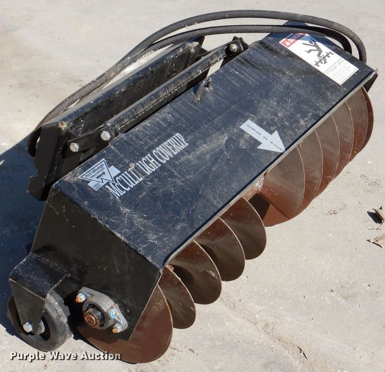 image for item IQ9565 Mccullough 1500  40"W backfill auger