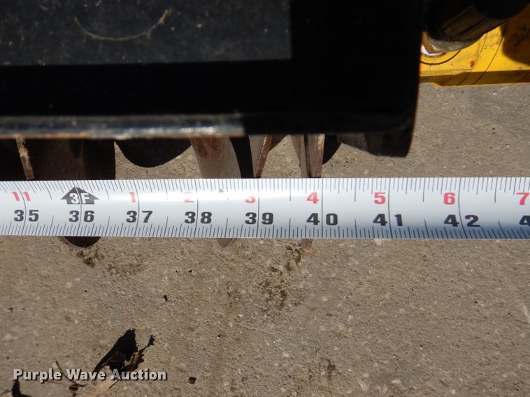 image for item IQ9565 Mccullough 1500  40"W backfill auger