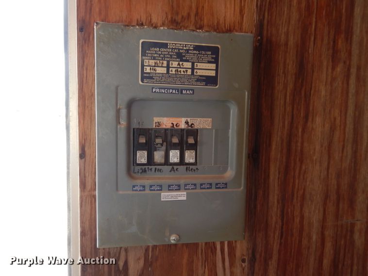 image for item IQ9575 1999 Independent Trailer Office Master  job trailer