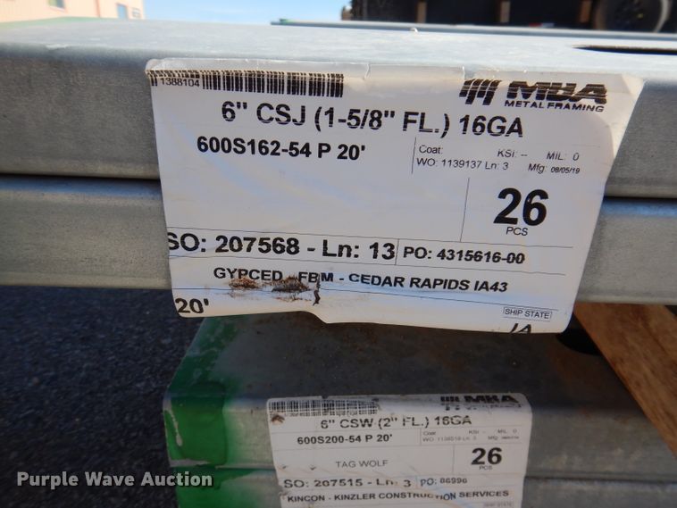 image for item IQ9582 Channel iron