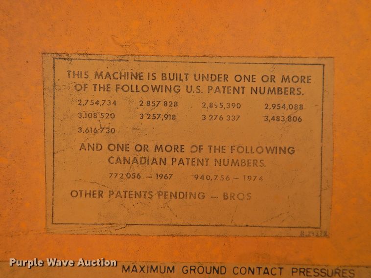 image for item JX9924 Bros Inc SP-6000B Roll-O-Pactor  pneumatic roller