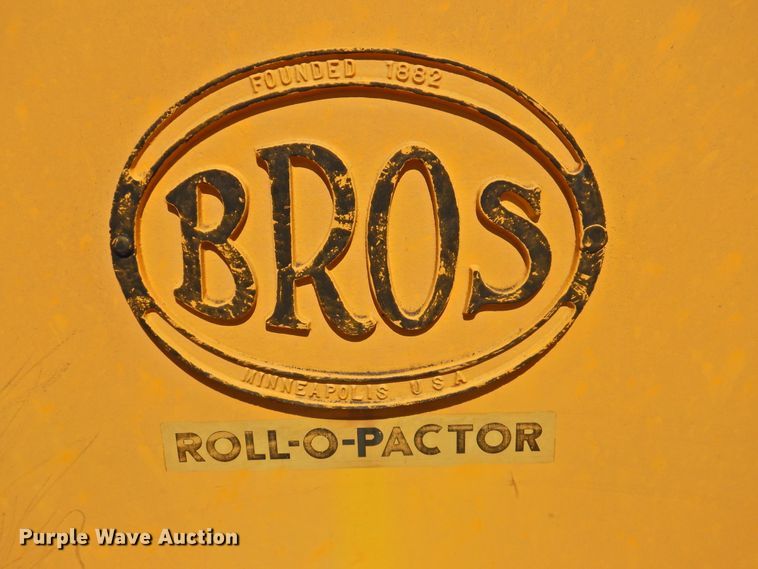 image for item JX9924 Bros Inc SP-6000B Roll-O-Pactor  pneumatic roller
