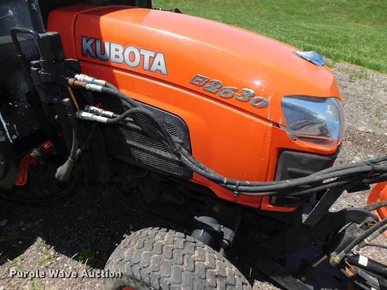 image for item DK8557 2007 Kubota B2630  MFWD tractor
