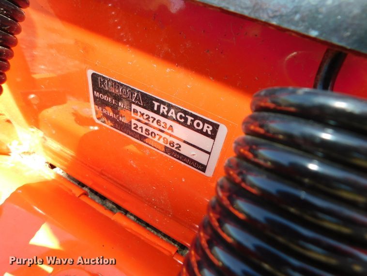 image for item DK8557 2007 Kubota B2630  MFWD tractor