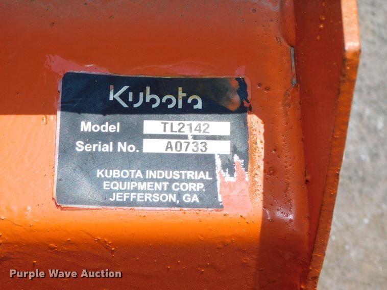 image for item DK8558 Kubota B26  MFWD tractor