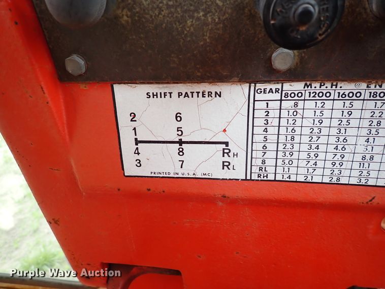 image for item DL7520 Allis Chalmers 190  tractor