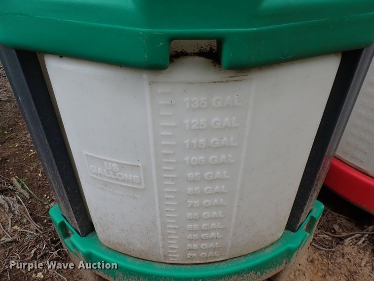 image for item DL7522 (3) Monsanto mechanical poly transfer tanks