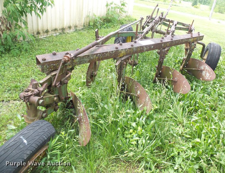 image for item DM3019 John Deere  four bottom plow