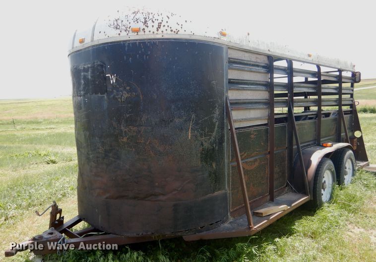 image for item FI9117 Circle H  livestock trailer