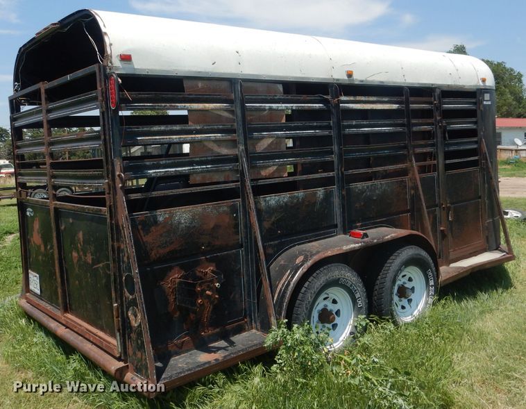 image for item FI9117 Circle H  livestock trailer