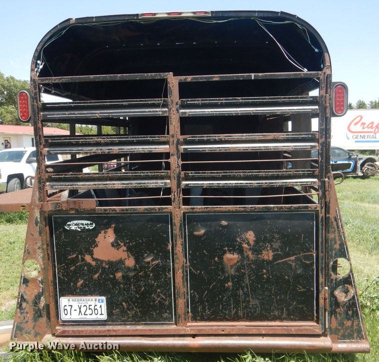 image for item FI9117 Circle H  livestock trailer