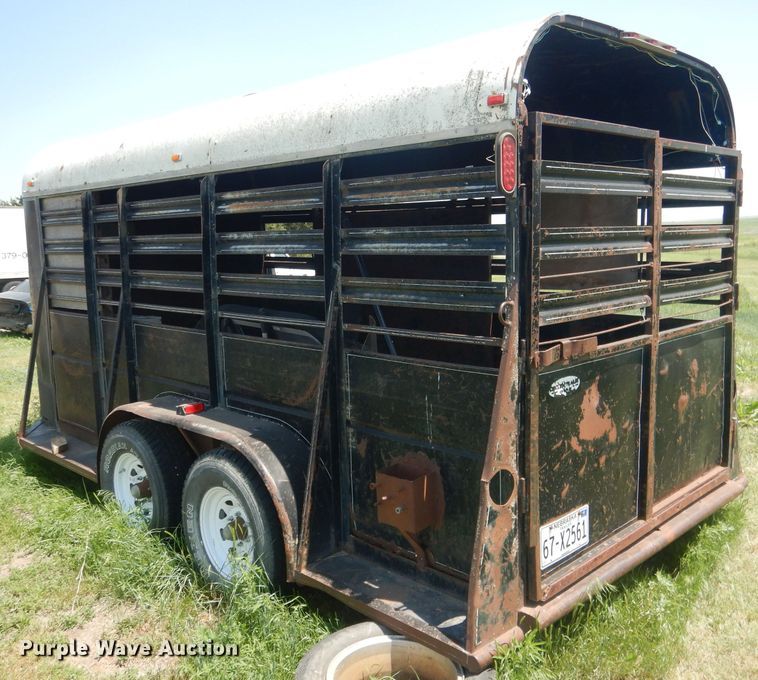 image for item FI9117 Circle H  livestock trailer