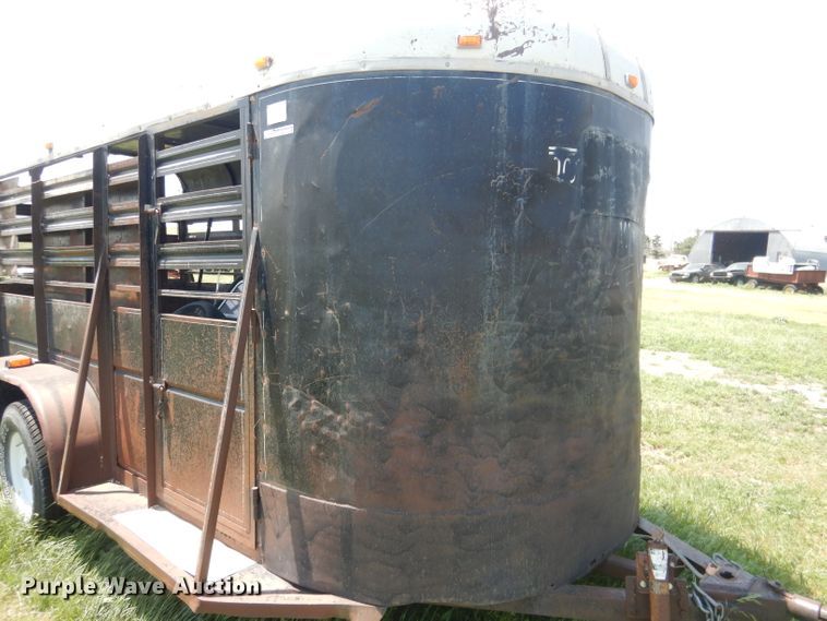 image for item FI9117 Circle H  livestock trailer