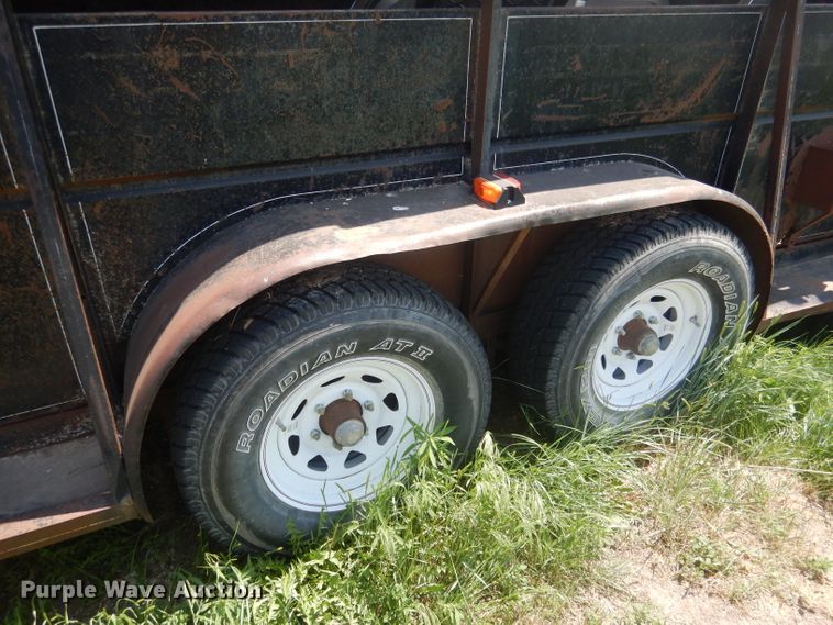 image for item FI9117 Circle H  livestock trailer
