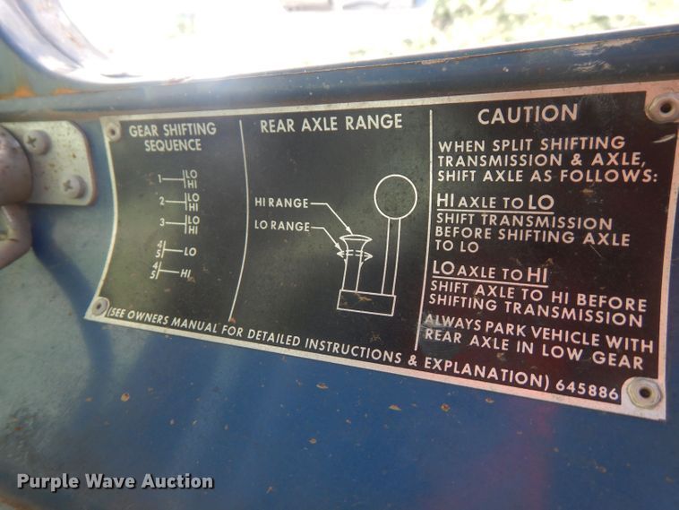 image for item FI9118 1973 Chevrolet  grain truck