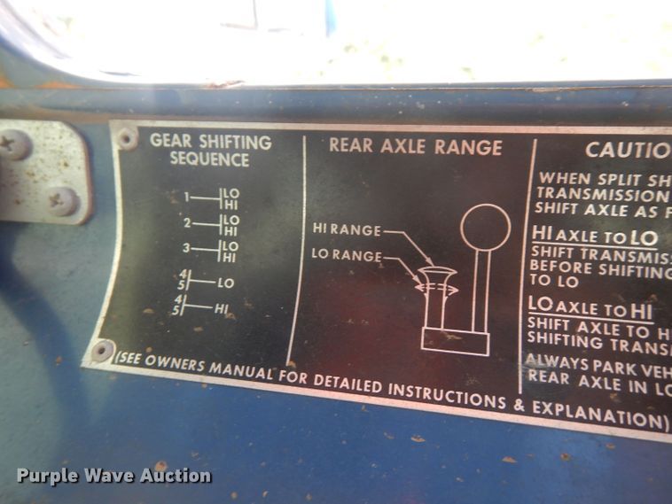 image for item FI9118 1973 Chevrolet  grain truck