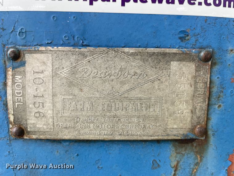 image for item IC9381 Dearborn 10-156  two bottom plow