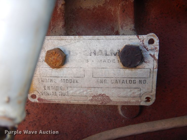 image for item IJ9377 Allis Chalmers 7080  tractor