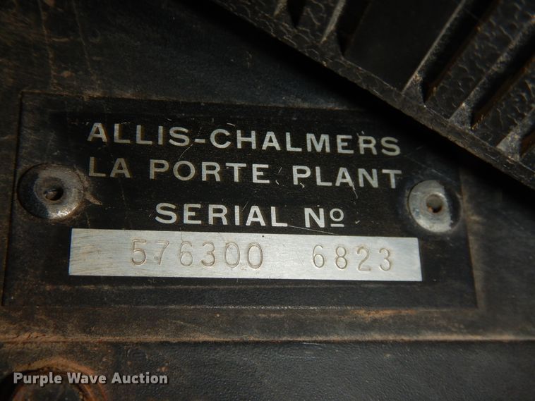 image for item IJ9377 Allis Chalmers 7080  tractor