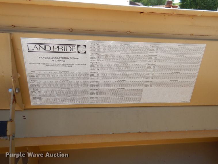 image for item IQ9561 Land Pride PS1572  seeder