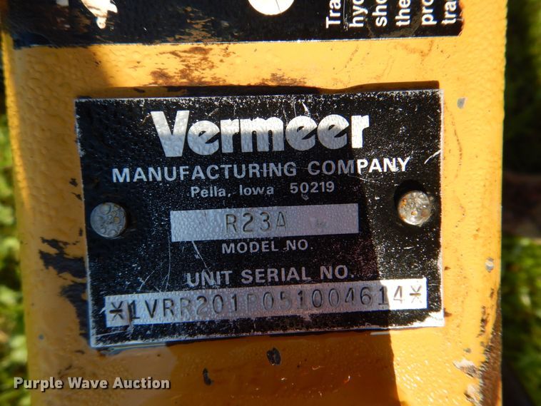 image for item IY9483 Vermeer R23A  hay rake