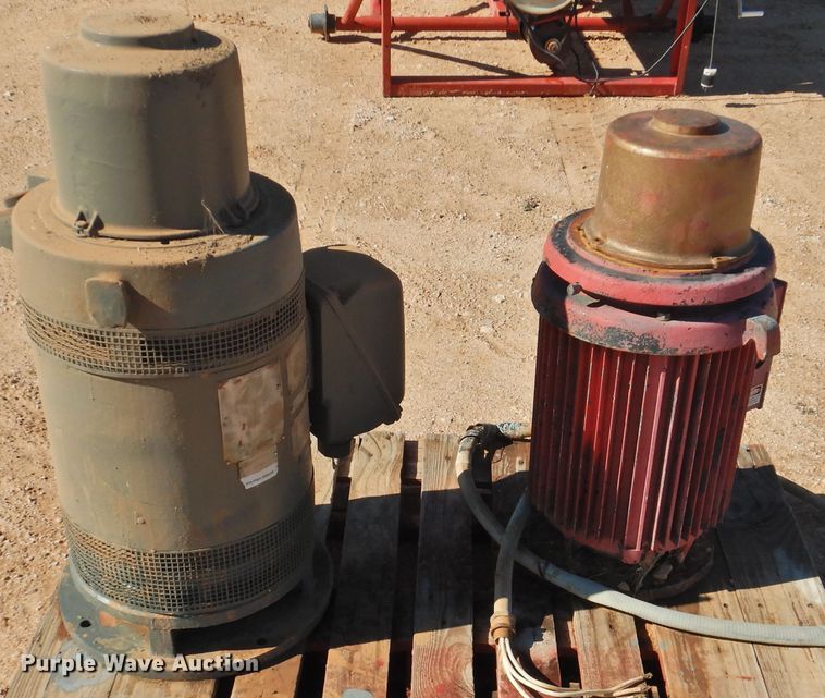 image for item JX9928 (2) electric irrigation motors