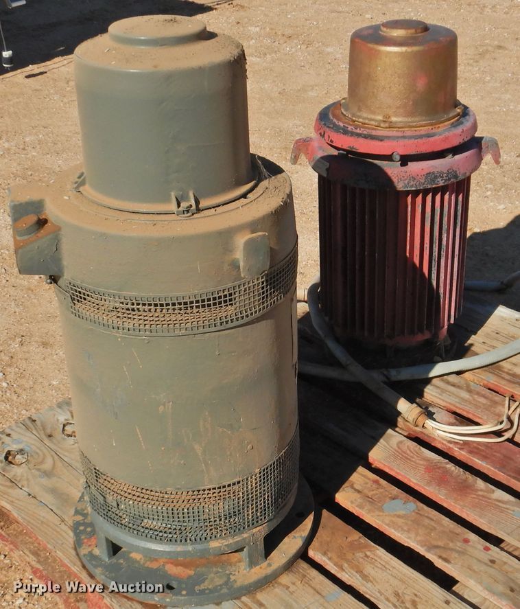 image for item JX9928 (2) electric irrigation motors