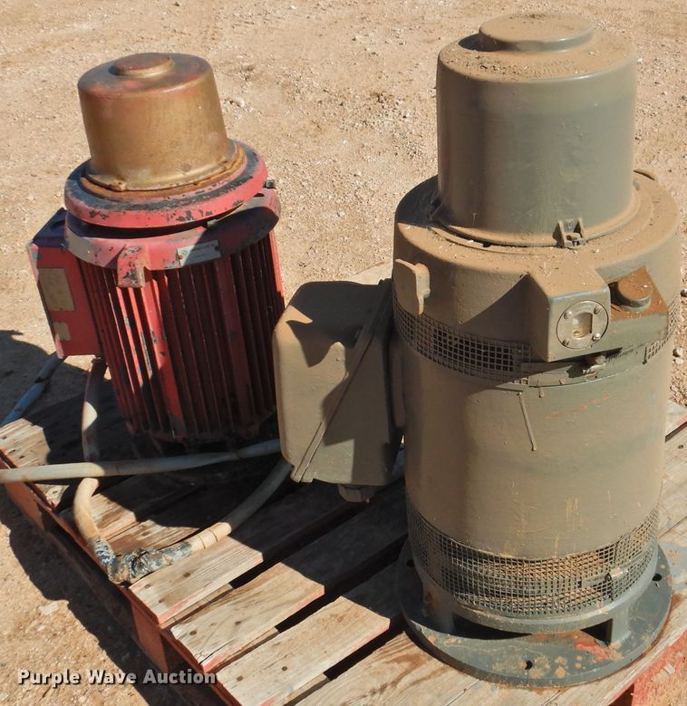 image for item JX9928 (2) electric irrigation motors