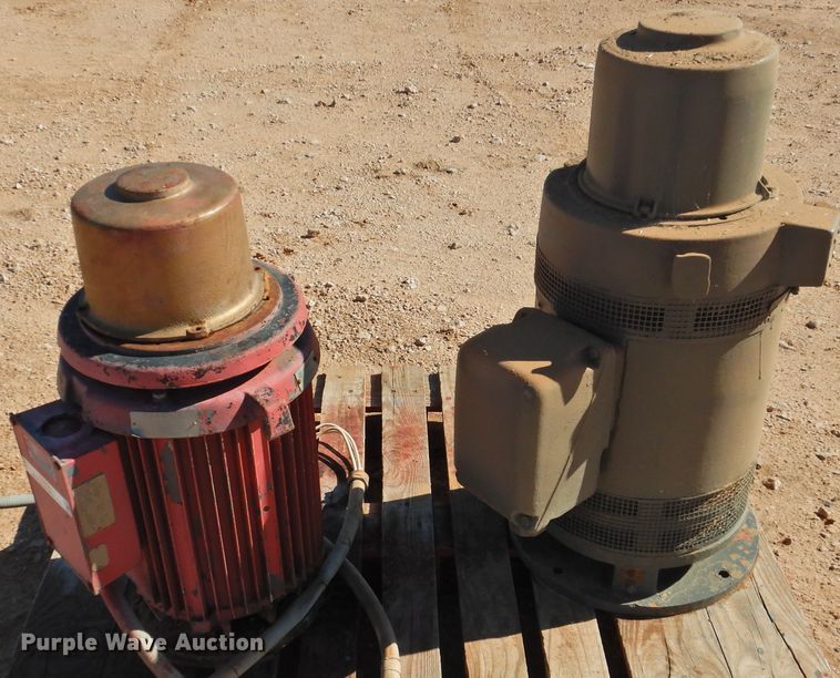 image for item JX9928 (2) electric irrigation motors