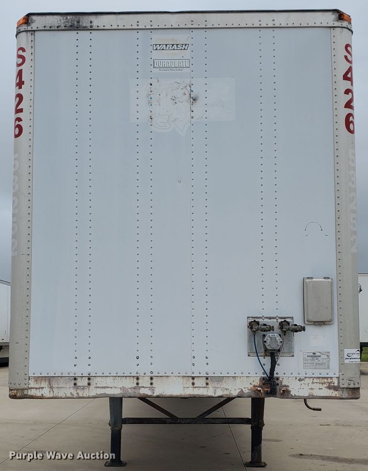 image for item DI5168 2000 Wabash  dry van trailer
