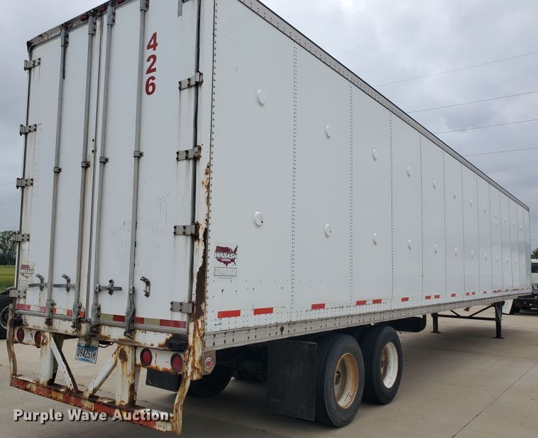 image for item DI5168 2000 Wabash  dry van trailer