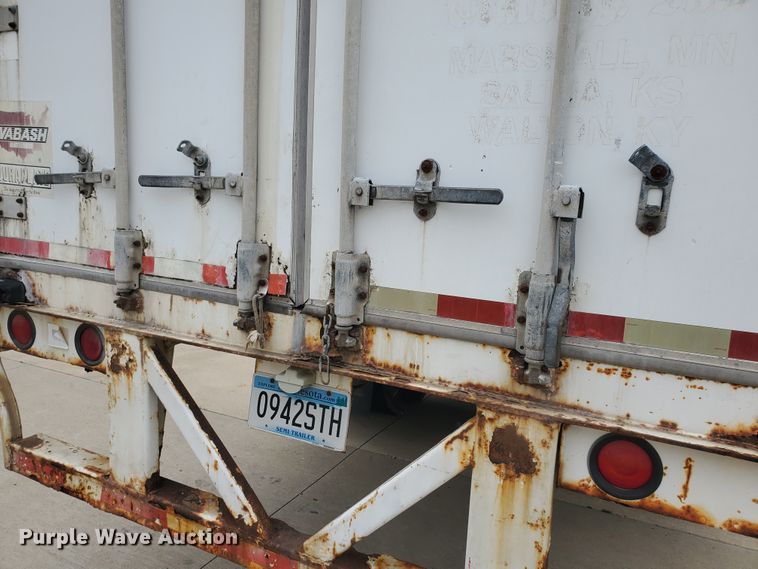 image for item DI5168 2000 Wabash  dry van trailer