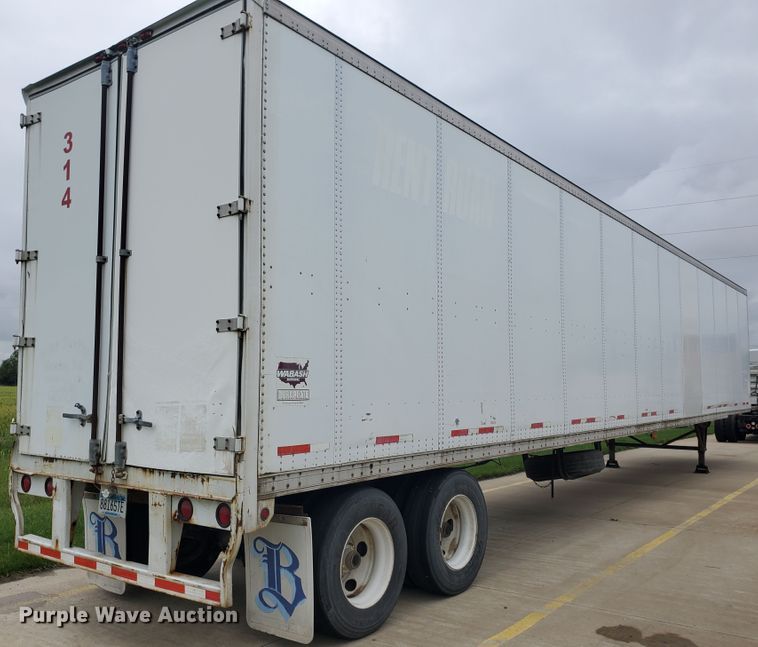 image for item DI5170 2000 Wabash  dry van trailer