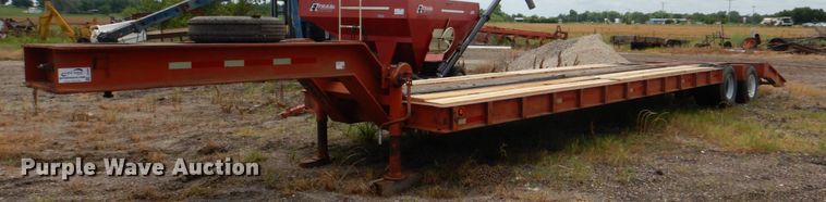 image for item DJ0465 1994 Shopbuilt  equipment trailer