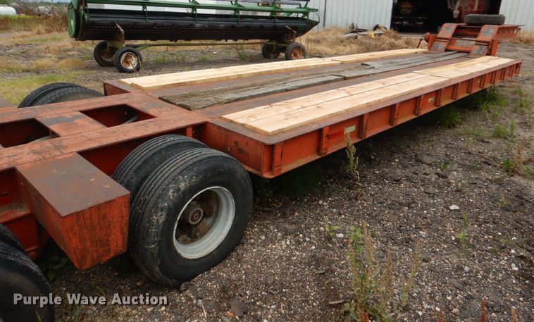 image for item DJ0465 1994 Shopbuilt  equipment trailer