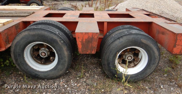 image for item DJ0465 1994 Shopbuilt  equipment trailer