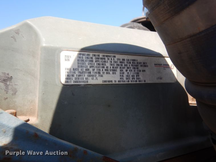 image for item DJ1912 2002 International 9400i  spreader truck