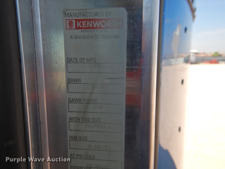 image for item DK2243 2008 Kenworth T600  semi truck