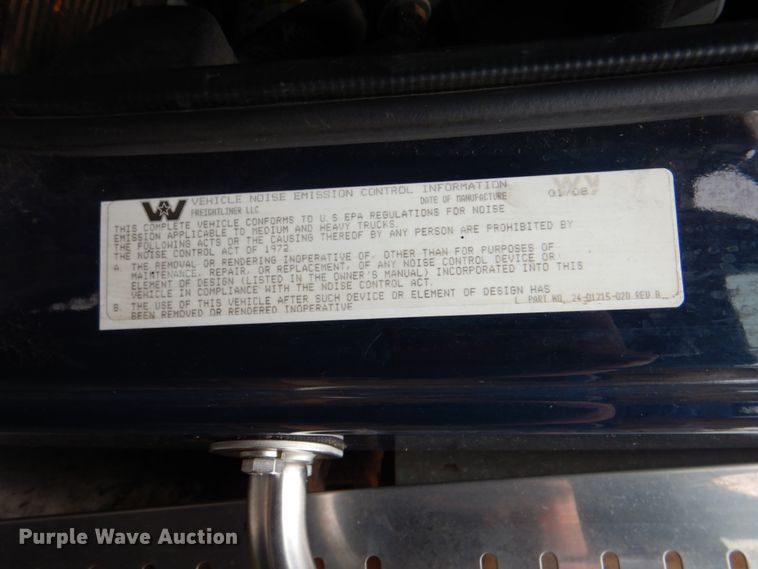 image for item DK5690 2008 Western Star 4900FA  semi truck