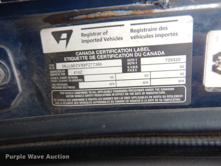 image for item DK5690 2008 Western Star 4900FA  semi truck