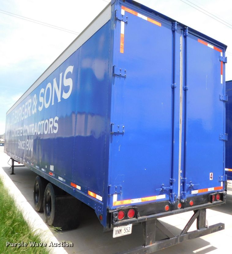 image for item DK8547 1997 Great Dane 7311TJWAQ  dry van trailer