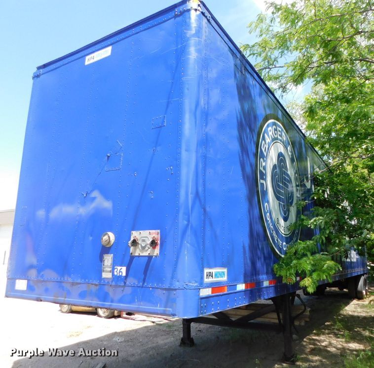 image for item DK8548 2000 Monon MA3-00-ST-53W  dry van trailer