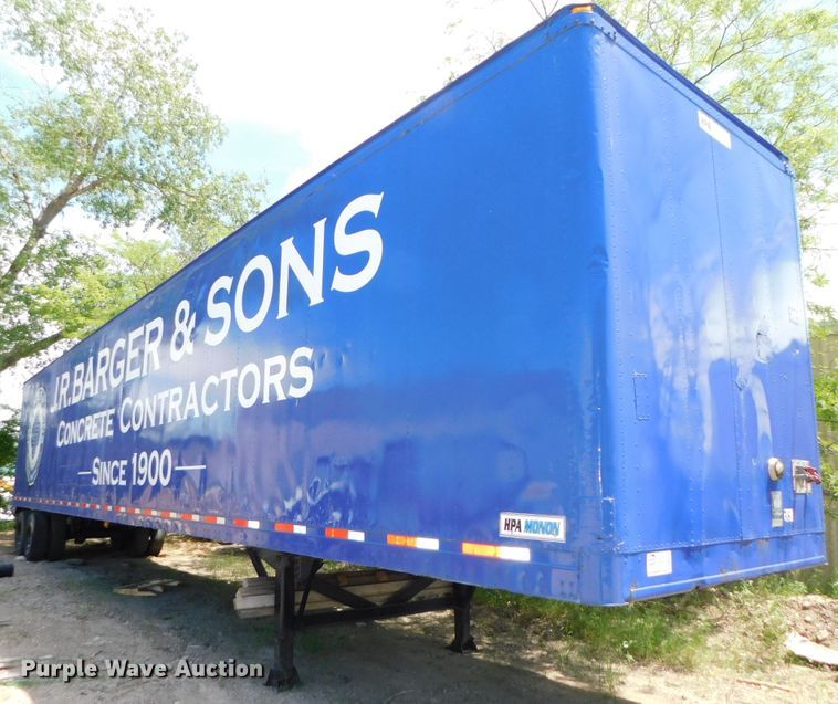 image for item DK8548 2000 Monon MA3-00-ST-53W  dry van trailer