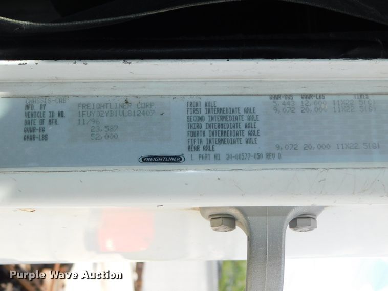 image for item DK8551 1997 Freightliner FLD120  semi truck