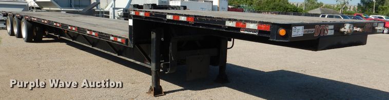 image for item DL8960 2013 Manac 14353A000  drop deck trailer