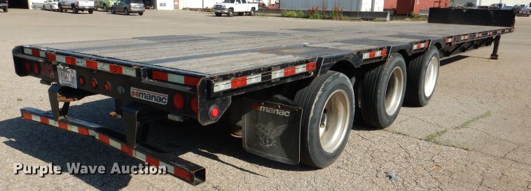 image for item DL8960 2013 Manac 14353A000  drop deck trailer